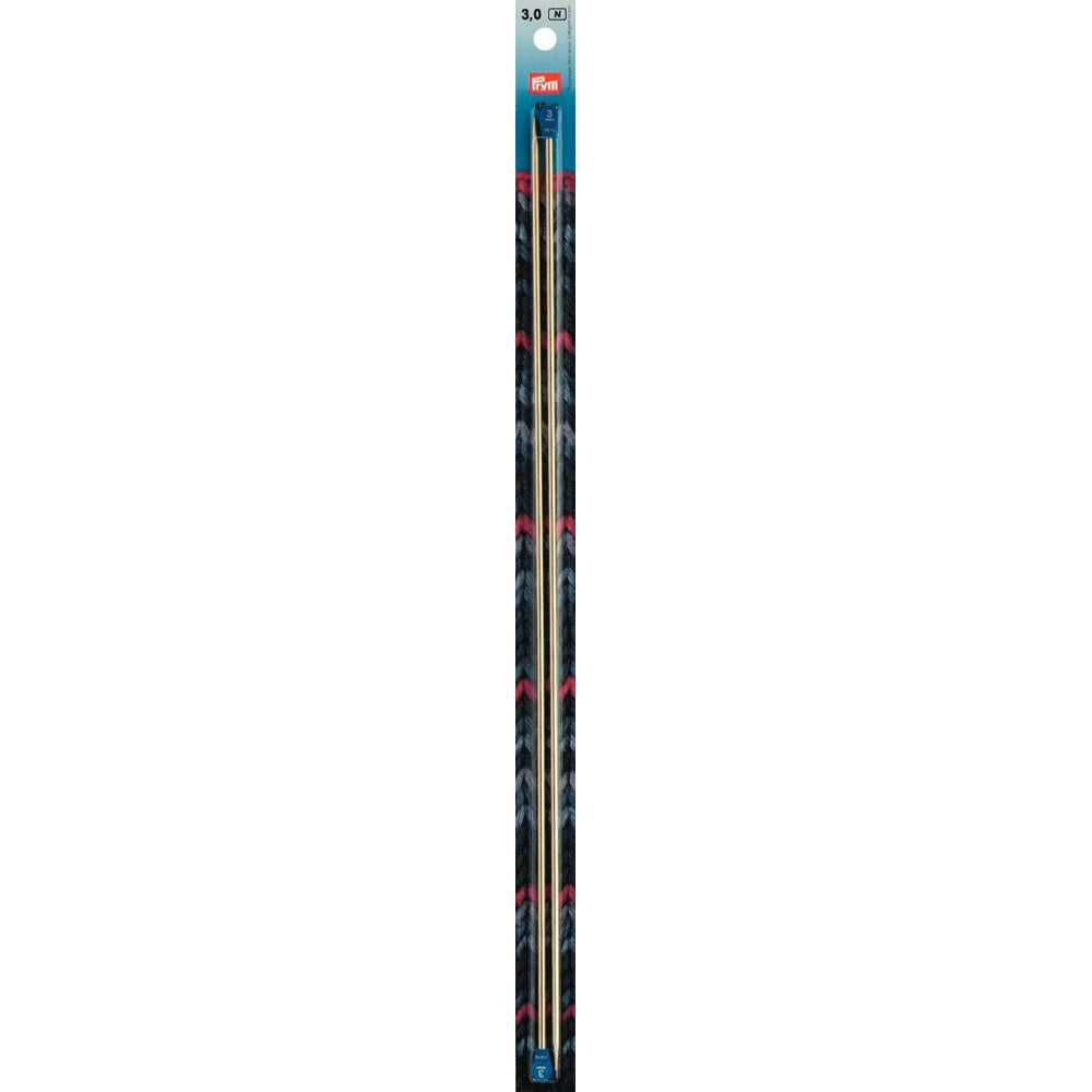 PRYM 3 mm 40 cm Parlak Alüminyum Örgü Şişi - 171307